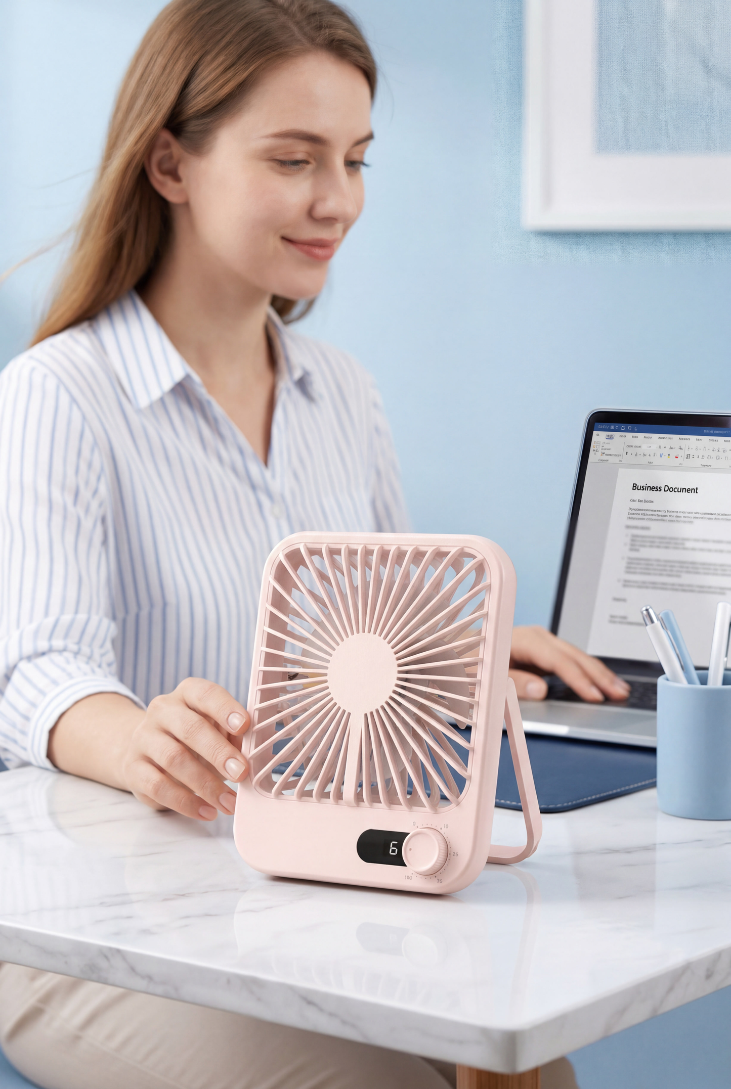 Ventilador Aromático Ultra Fino