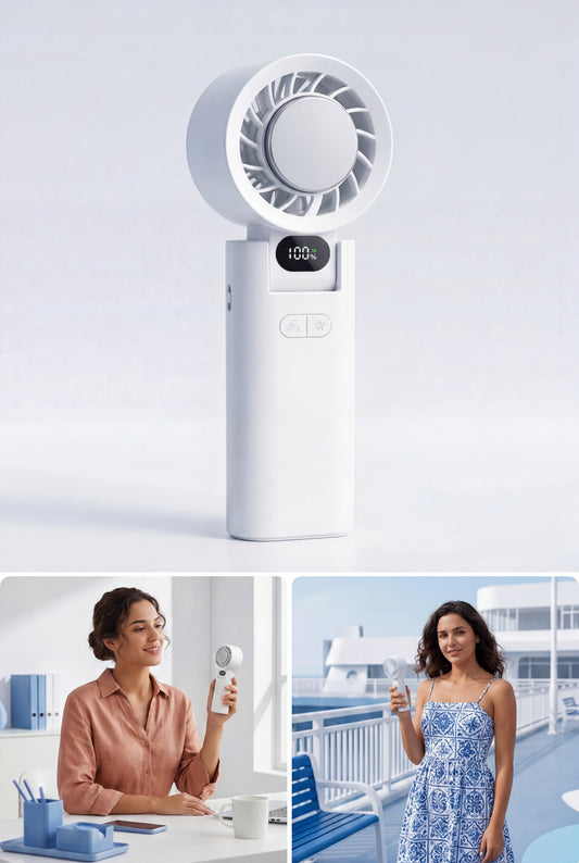 Ventilador Portátil Frescura Mediterránea