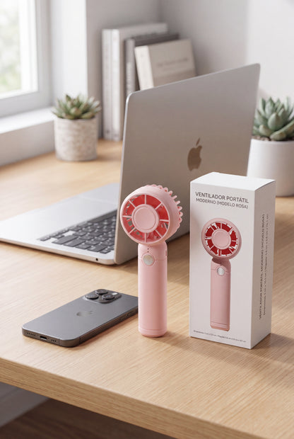 Mini Ventilador Portátil Recargable - Brisa Marina